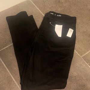 Old Navy O.G. Straight High Rise Black Jeans